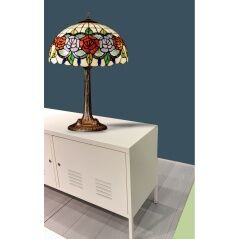 Lampada da tavolo Viro Rosy Multicolore Zinco 60 W 40 x 60 x 40 cm