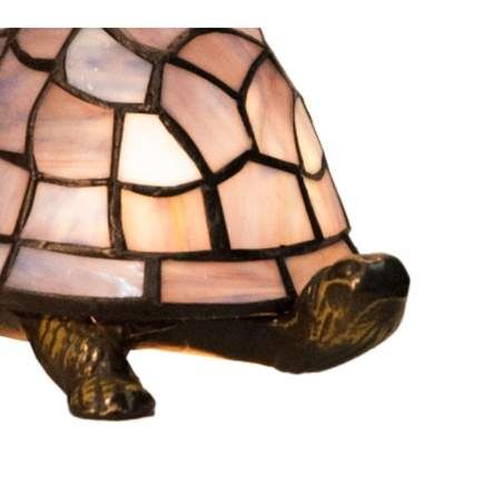 Desk lamp Viro Tortuga Glass 21 x 14 x 13 cm Tortoise