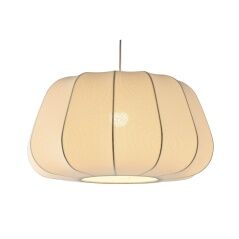 Lampadario Home ESPRIT Bianco Metallo 50 W 40 x 40 x 25 cm