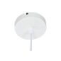 Lampadario Home ESPRIT Bianco Metallo 50 W 45 x 45 x 24 cm