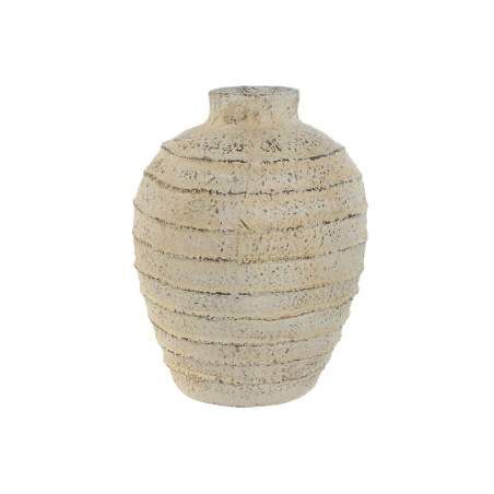 Vase Home ESPRIT White Magnesium 32 x 32 x 41 cm