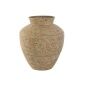 Vaso Home ESPRIT Beige Metallo 33 x 33 x 37 cm