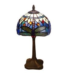 Lampada da tavolo Viro Bell Azzurro Zinco 60 W 20 x 37 x 20 cm