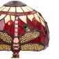 Lampada da tavolo Viro Belle Rosso Zinco 60 W 20 x 37 x 20 cm