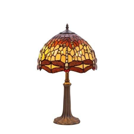 Lampada da tavolo Viro Belle Amber Ambra Zinco 60 W 30 x 50 x 30 cm