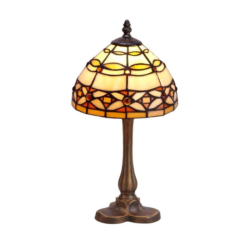 Lampada da tavolo Viro Marfil Avorio Zinco 60 W 20 x 37 x 20 cm