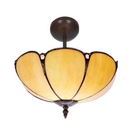 Lampadario Viro Virginia Beige Ferro 60 W 30 x 45 x 30 cm