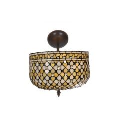 Lampadario Viro Queen Multicolore Ferro 60 W 30 x 40 x 30 cm