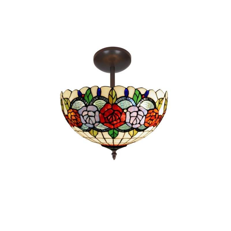 Ceiling Light Viro Rosy Multicolour Iron 60 W 30 x 45 x 30 cm