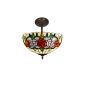 Ceiling Light Viro Rosy Multicolour Iron 60 W 30 x 45 x 30 cm