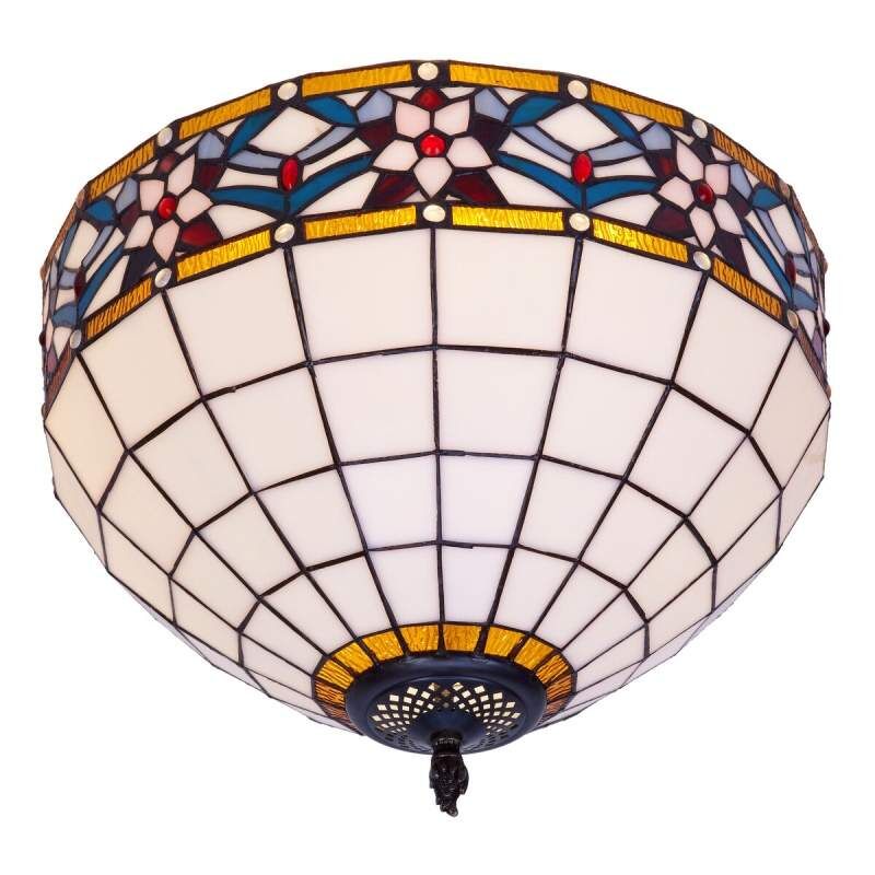 Lampadario Viro Museum Bianco Ferro 60 W 40 x 30 x 40 cm