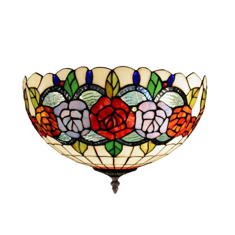 Ceiling Light Viro Rosy Multicolour Iron 60 W 40 x 30 x 40 cm