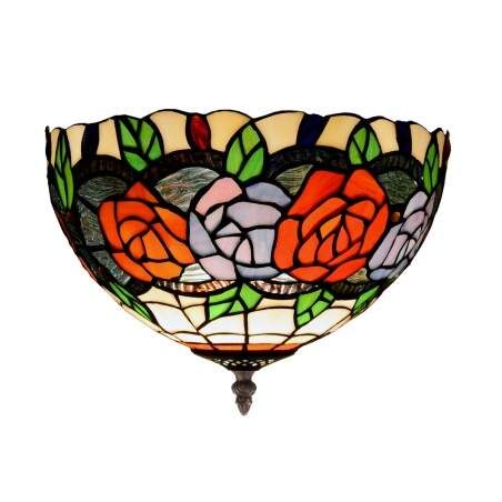 Ceiling Light Viro Rosy Multicolour Iron 60 W 30 x 25 x 30 cm