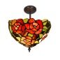 Lampadario Viro New York Multicolore Ferro 60 W 30 x 45 x 30 cm