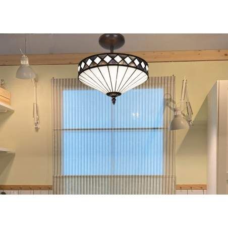 Ceiling Light Viro Ilumina White Iron 60 W 30 x 40 x 30 cm