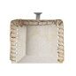 Lampada da tavolo Home ESPRIT Beige Naturale Ceramica 50 W 220 V 28 x 28 x 47 cm (2 Unità)