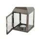 Lantern Home ESPRIT Black Copper Golden Silver Crystal Steel 11 x 11 x 18 cm (4 Units)