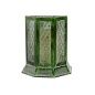 Lanterne Home ESPRIT Verde Metallo Orientale 23 x 23 x 57 cm (2 Pezzi)