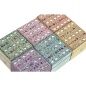 Jewelry box Home ESPRIT Multicolour Mango wood 10 x 10 x 6 cm (2 Pieces) (6 Units)