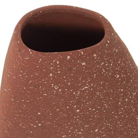 Vaso Alexandra House Living Terracotta Ceramica Astratto Maculato 9 x 33 x 34 cm