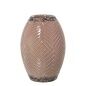 Vaso Alexandra House Living Rosa Ceramica 14 x 15 x 22 cm