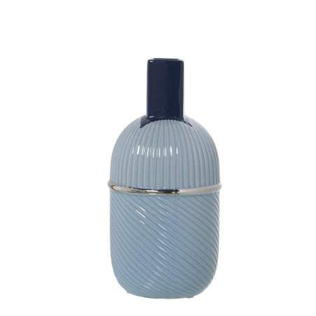 Vaso Alexandra House Living Azzurro Ceramica 14 x 14 x 27 cm