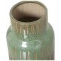 Vase Alexandra House Living Brown Green Ceramic 13 x 13 x 24 cm