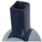 Vase Alexandra House Living Blue Ceramic 12 x 14 x 34 cm