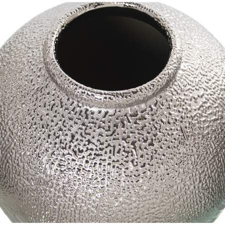 Vase Alexandra House Living Silver Ceramic 20 x 20 x 24 cm