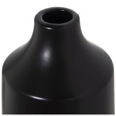 Vase Alexandra House Living Black Golden Ceramic 14 x 14 x 46 cm