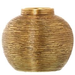 Vase Alexandra House Living Golden Ceramic 29 x 28 x 28 cm