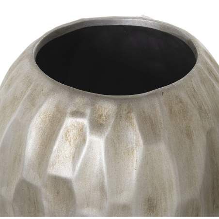 Vaso Alexandra House Living Argentato Ceramica 22 x 22 x 45 cm