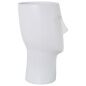 Vase Alexandra House Living White Ceramic Face 17 x 18 x 38 cm