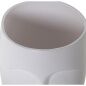 Vase Alexandra House Living White Ceramic Face 17 x 18 x 38 cm