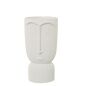 Vaso Alexandra House Living Ecru Ceramica Faccia 13 x 13 x 25 cm