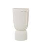 Vase Alexandra House Living Ecru Ceramic Face 13 x 13 x 25 cm