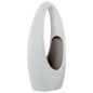 Vase Alexandra House Living White Ceramic 13 x 26 x 43 cm Basket