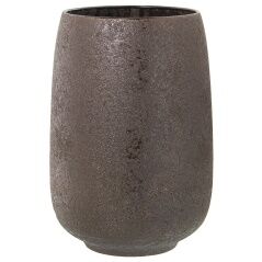 Vaso Alexandra House Living Marrone scuro Ceramica 22 x 22 x 34 cm