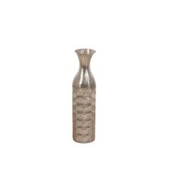 Floor vase Alexandra House Living Silver Metal 16 x 63 x 16 cm