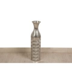 Floor vase Alexandra House Living Silver Metal 16 x 63 x 16 cm