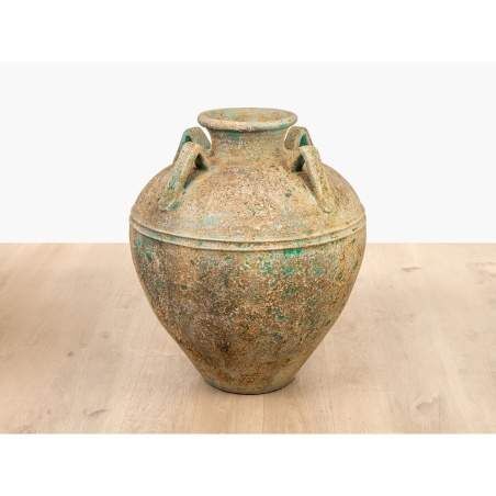 Floor vase Alexandra House Living Beige Ceramic 75 x 80 x 75 cm