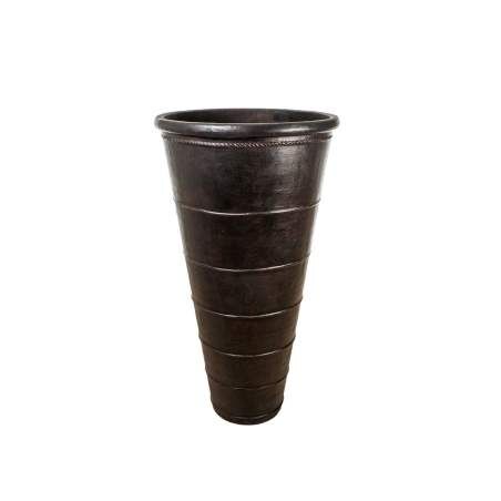 Floor vase Alexandra House Living Black Ceramic 85 x 165 x 85 cm