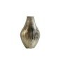 Vase Alexandra House Living Champagne Aluminium 28 x 39 x 12 cm