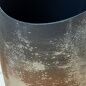 Vase Alexandra House Living Grey Copper Crystal 28 x 46 x 23 cm