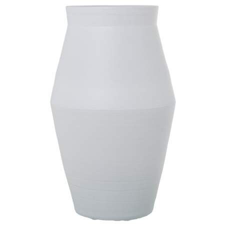 Vase Alexandra House Living White Ceramic 27 x 27 x 47 cm