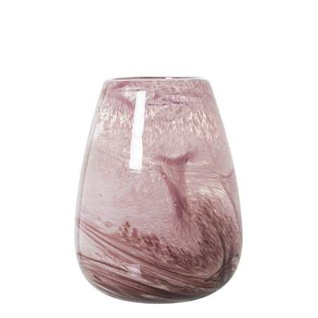 Vase Alexandra House Living Pink Crystal 15 x 15 x 22 cm