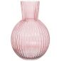 Vaso Alexandra House Living Rosa Cristallo 23 x 23 x 34 cm