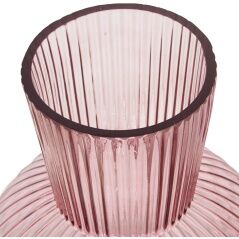 Vase Alexandra House Living Pink Crystal 23 x 23 x 34 cm