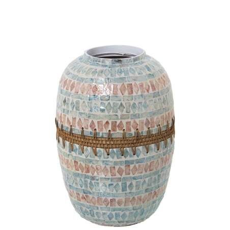 Vase Alexandra House Living Mother of pearl 20 x 21 x 34 cm