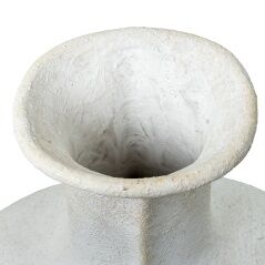 Vase Alexandra House Living White Ceramic 26 x 20 x 36 cm